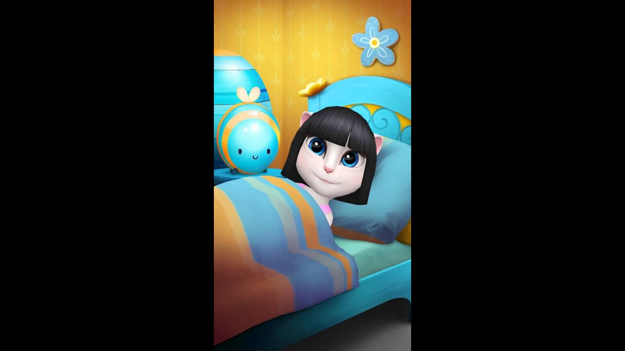 [my Talking Angela]teen Angelina Received A Level 3 - Cartoon , HD Wallpaper & Backgrounds