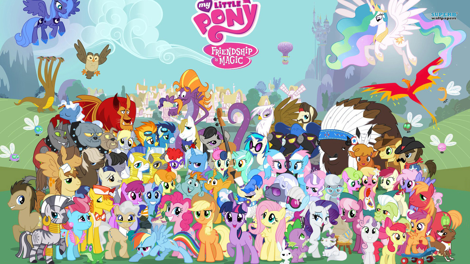 Cartoni Animati Images My Little Pony Hd Wallpaper - My Little Pony Friendship , HD Wallpaper & Backgrounds