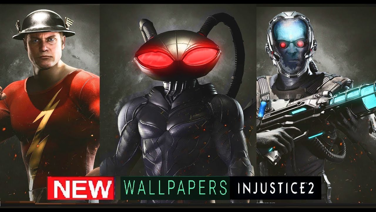 Injustice 2 New Black Manta ,mr Freeze ,vixen For Updating - Black Manta , HD Wallpaper & Backgrounds