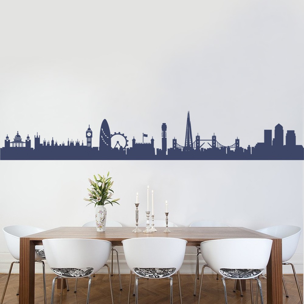 London Wallpaper For Bedrooms - Living Room Wall Sticker Quotes , HD Wallpaper & Backgrounds