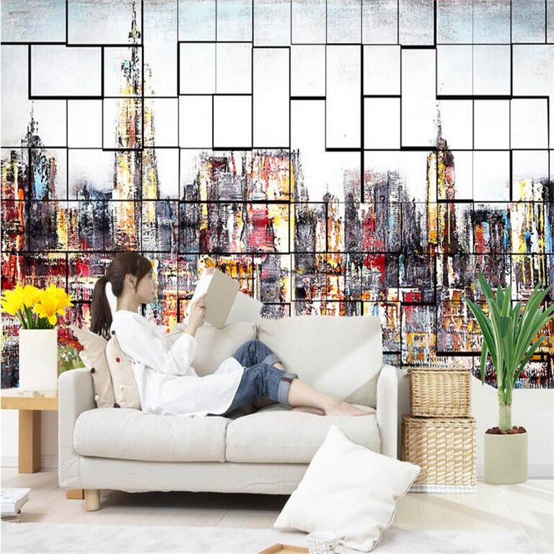 Wallpapers Youman Custom Wallpaper Cities Abstract - Tapety Do Pokoju 3d , HD Wallpaper & Backgrounds