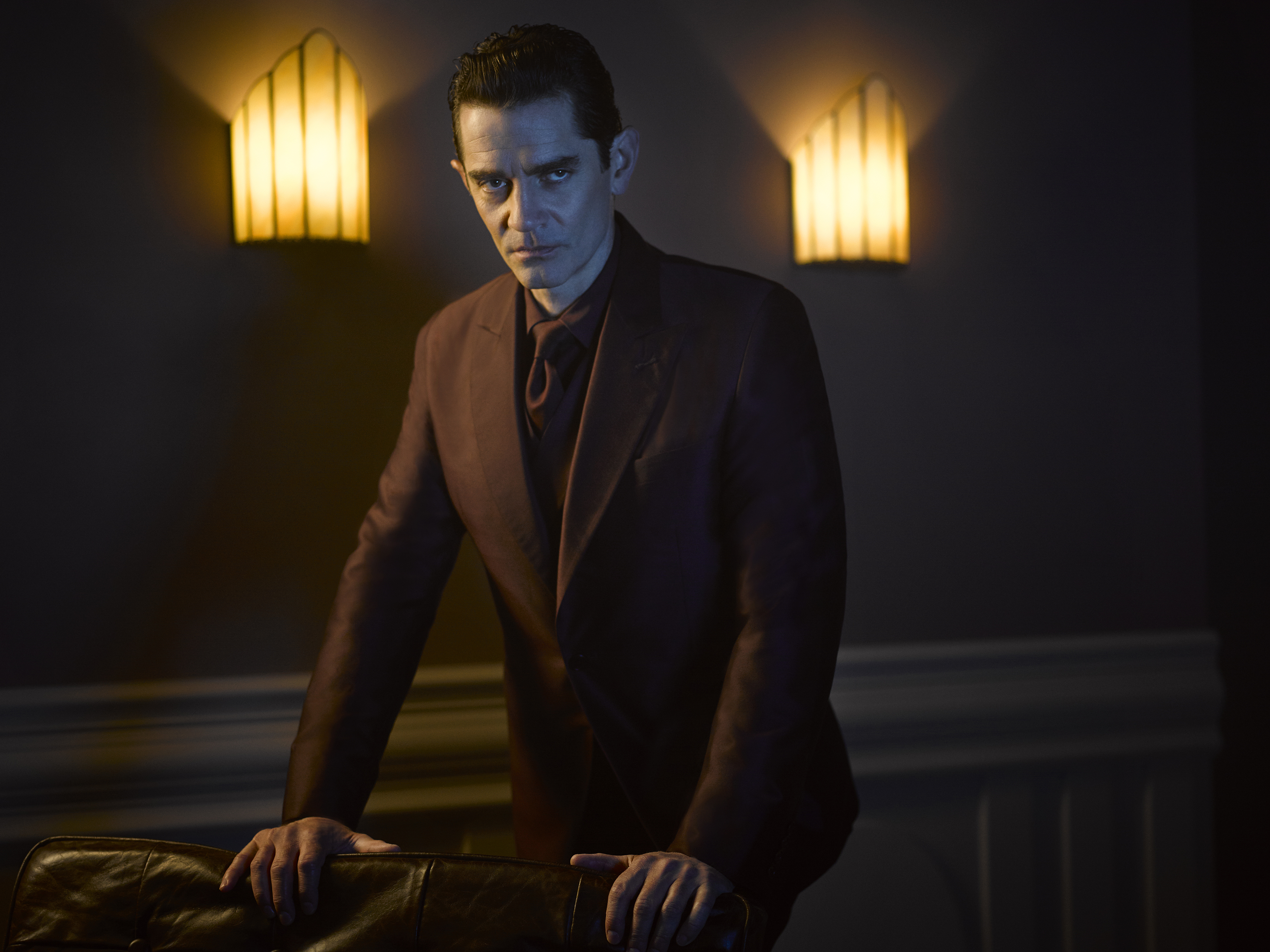 Gotham Season 2 James Frain Theo Galavan , HD Wallpaper & Backgrounds