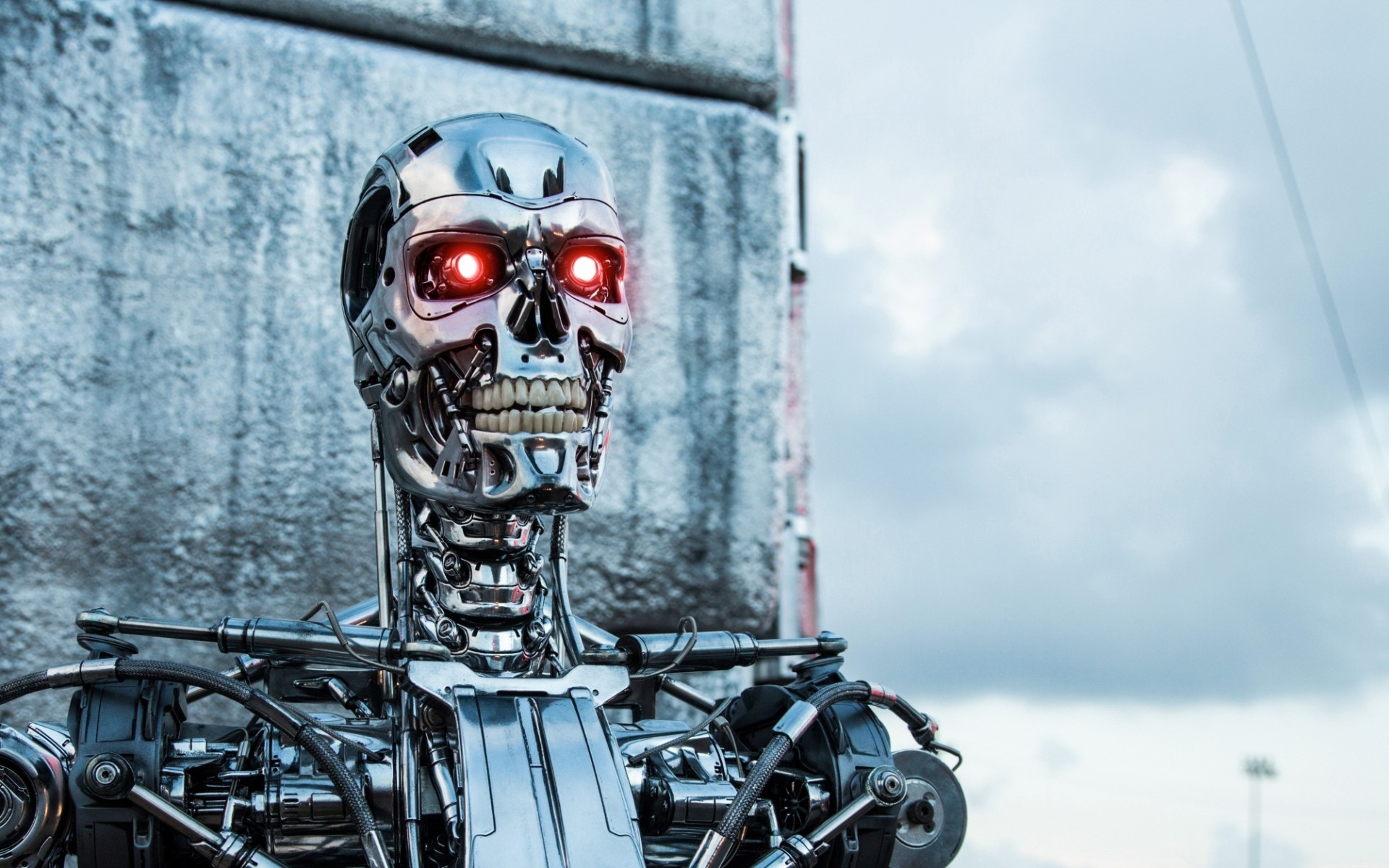 Terminator Terminator Genisys Movies Robot Science - Робот Из Терминатора Фото , HD Wallpaper & Backgrounds