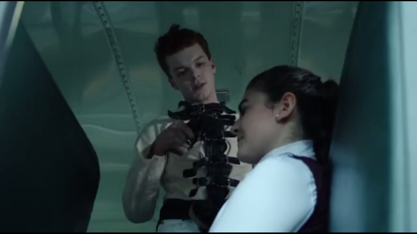 Knock Knock Jerome Points A Gun Jerome Valeska Bus Scene