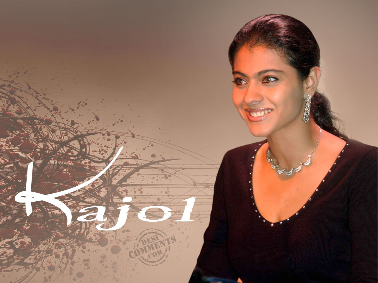 Posted - Kajol In Diamond Jewelry , HD Wallpaper & Backgrounds
