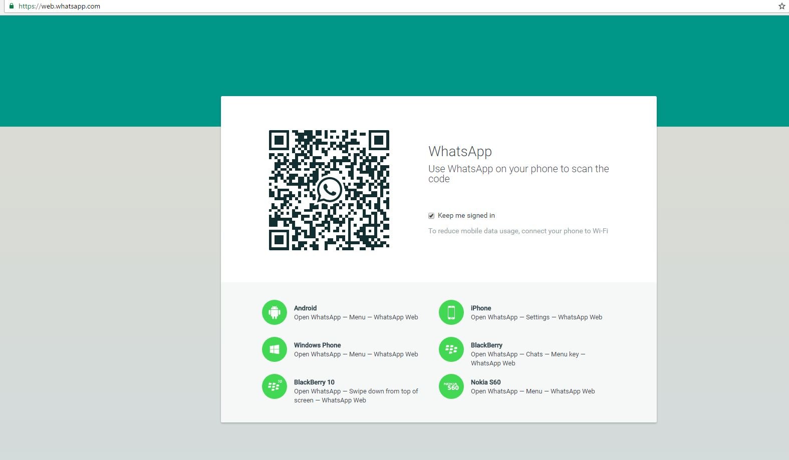 Whatsapp Web Login Qr Barcode For Desktop - Whatsapp Web Barcode Scan , HD Wallpaper & Backgrounds