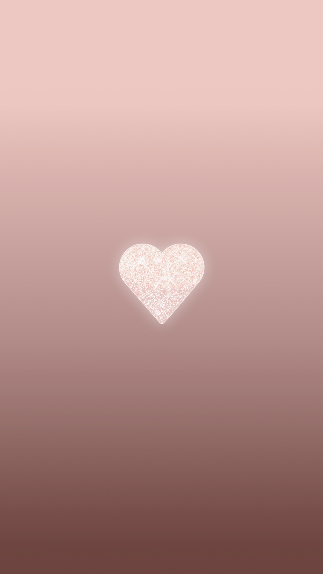 Rose Gold Heart Phone Wallpaper Background Lock Screen - Rose Gold Heart Background , HD Wallpaper & Backgrounds