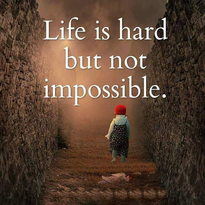 Whatsapp Dp - Hard Is Not Impossible Quotes , HD Wallpaper & Backgrounds