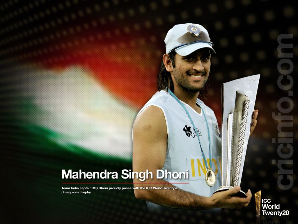Ms Dhoni Wallpapers Pack - Dhoni With Indian Flag , HD Wallpaper & Backgrounds