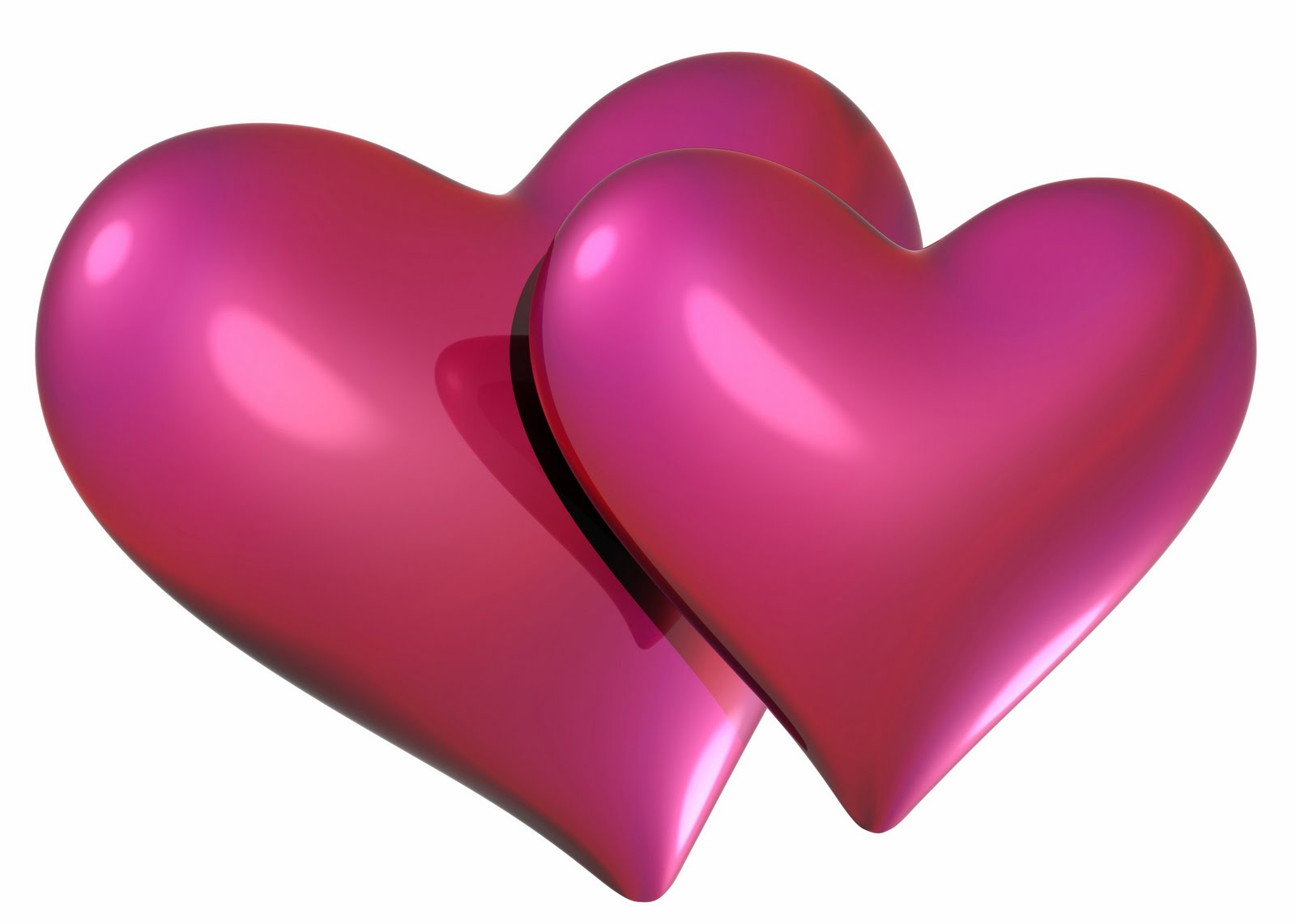 Red And Pink Hearts , HD Wallpaper & Backgrounds