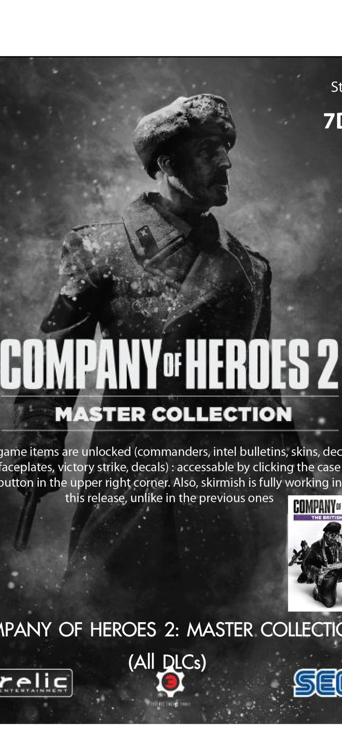 Download Company Of Heroes 2 Generals, Company Of Heroes - Company Of Heroes 2 Platinum Edition , HD Wallpaper & Backgrounds