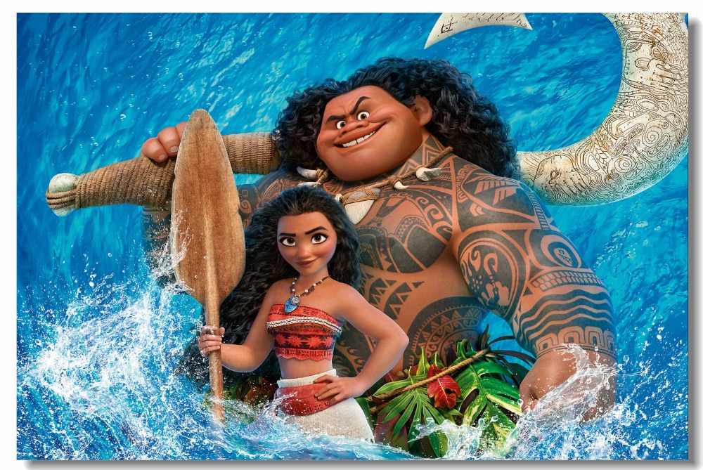Detail Feedback Questions About Custom Canvas Wall - Disney's Moana , HD Wallpaper & Backgrounds