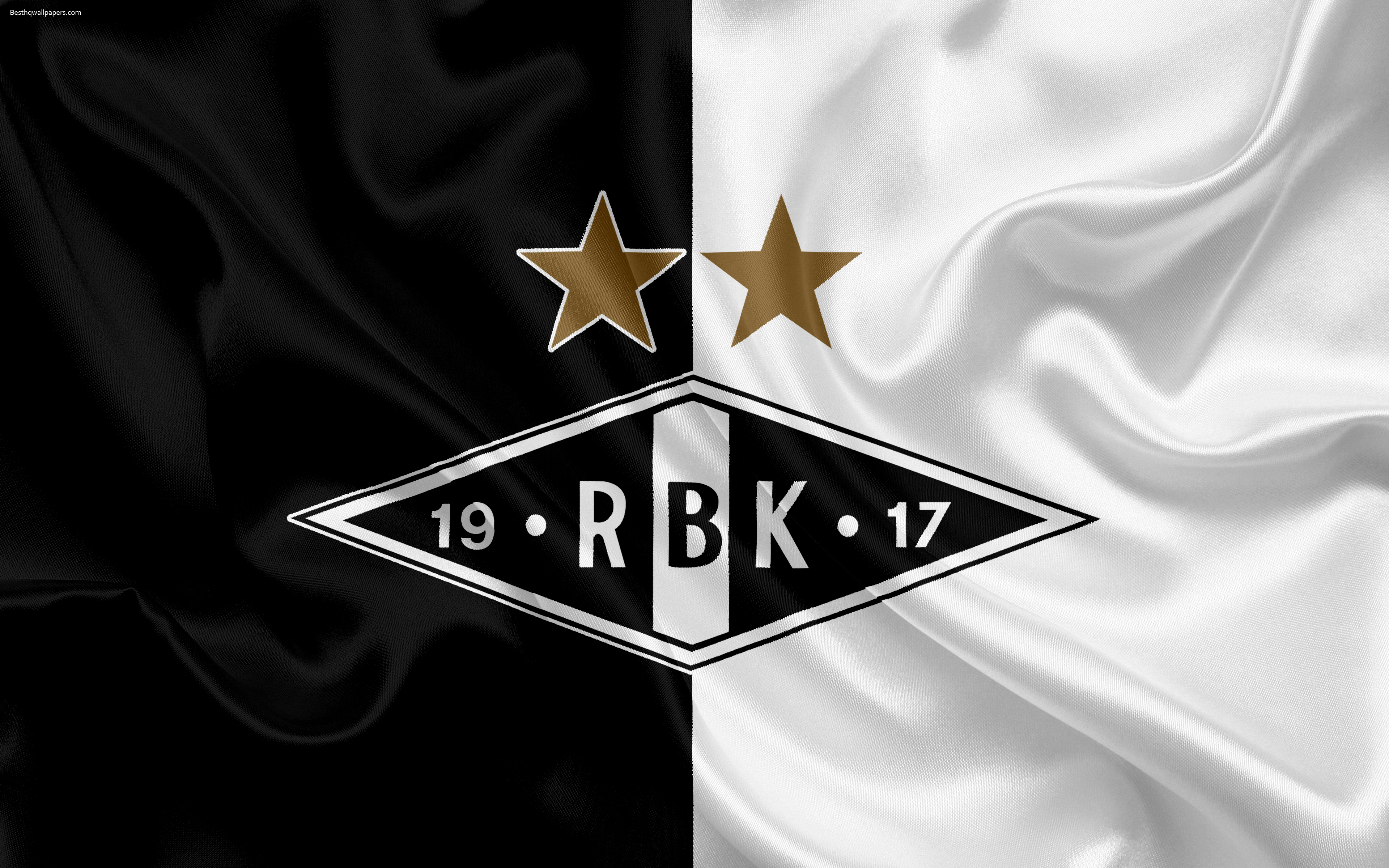 Download Wallpapers Rosenborg Bk, 4k, Norwegian Football - Rosenborg Bk Logo , HD Wallpaper & Backgrounds
