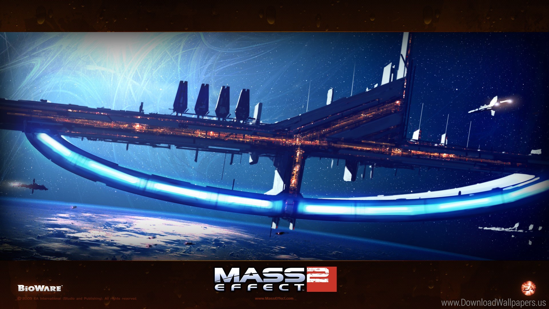 Download Original Size - Maya Brooks Mass Effect Art , HD Wallpaper & Backgrounds