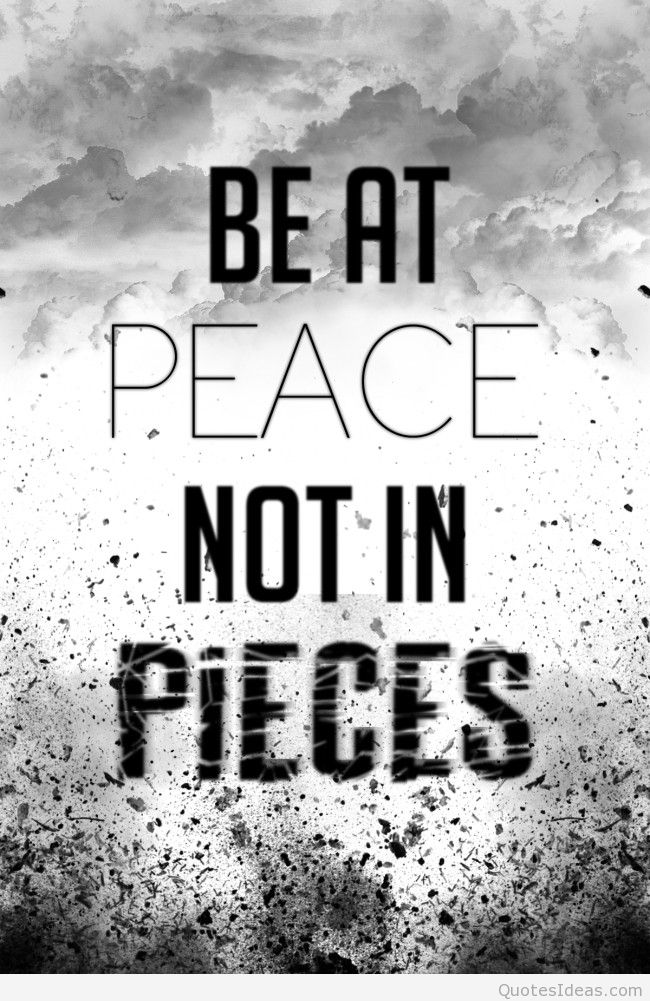 Peace Of Mind Quotes Tumblr Chkwg5y2 - Peace Quotes , HD Wallpaper & Backgrounds