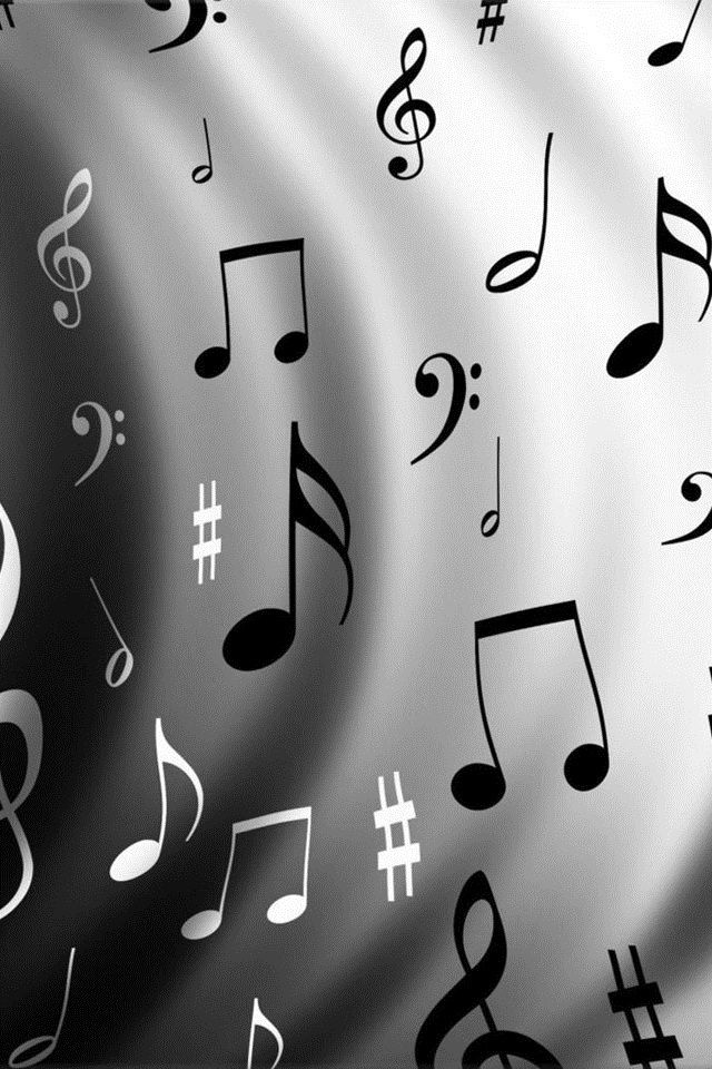 Full Hd Phone Wallpapers Group - Music Symbols Images Hd , HD Wallpaper & Backgrounds