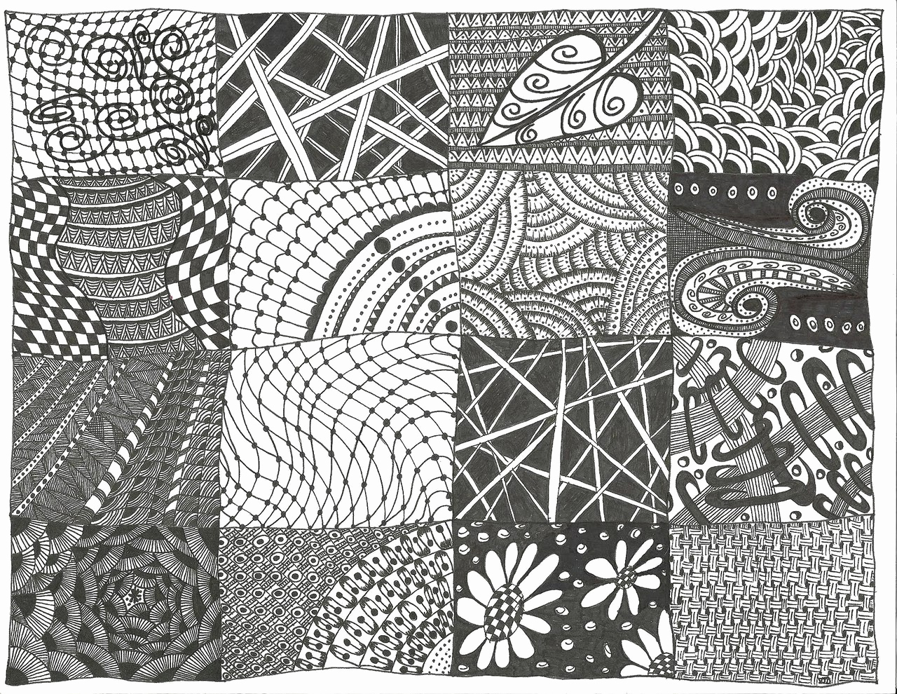 Printable Zentangle Patterns Luxury Free Printable Zen Doodle 