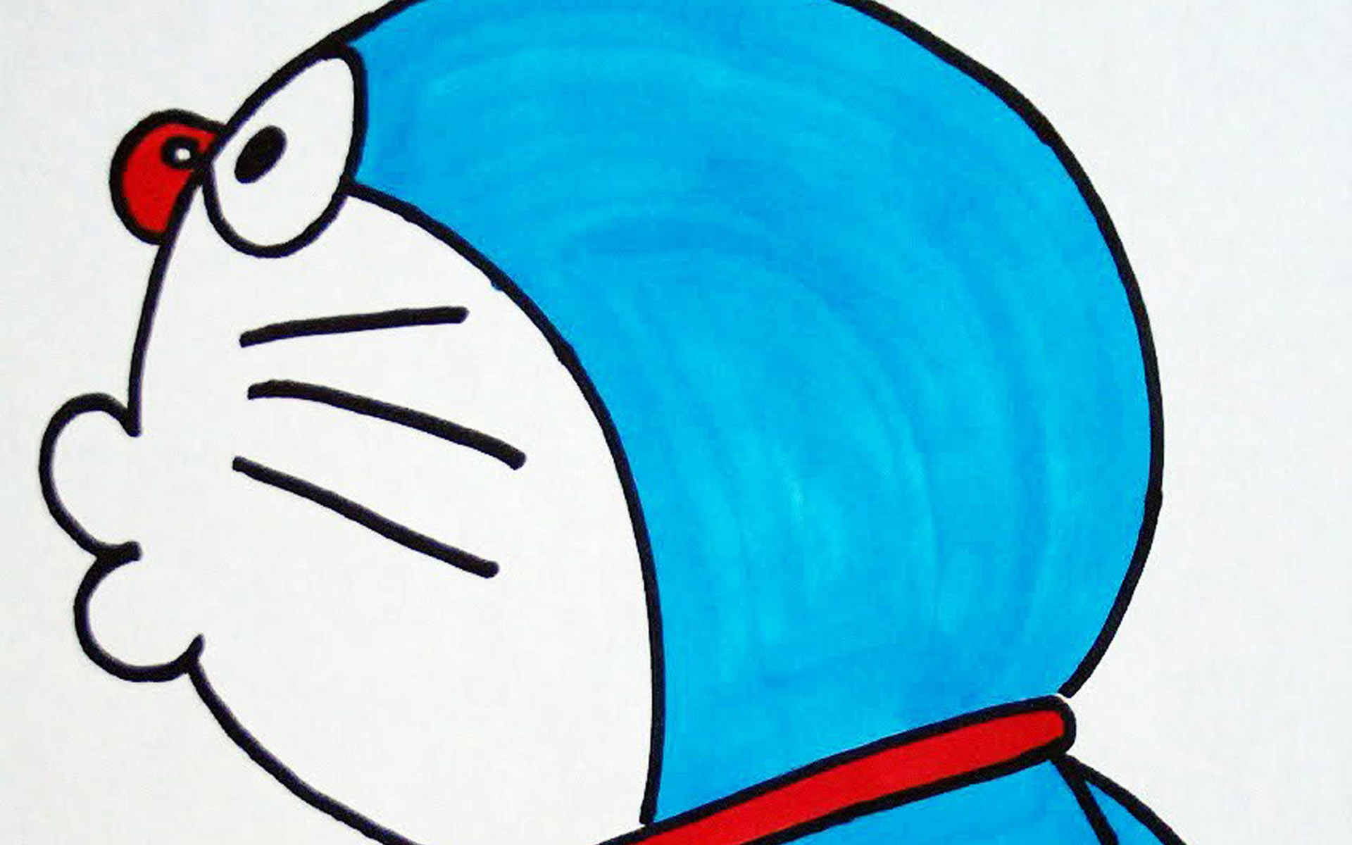 Doraemon Free Wallpapers - Doraemon Side View Png , HD Wallpaper & Backgrounds