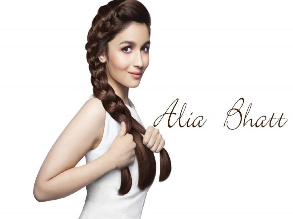 Beautiful Actress Alia Bhatt Hd Wallpapers - Normal Hairstyles For Girls , HD Wallpaper & Backgrounds