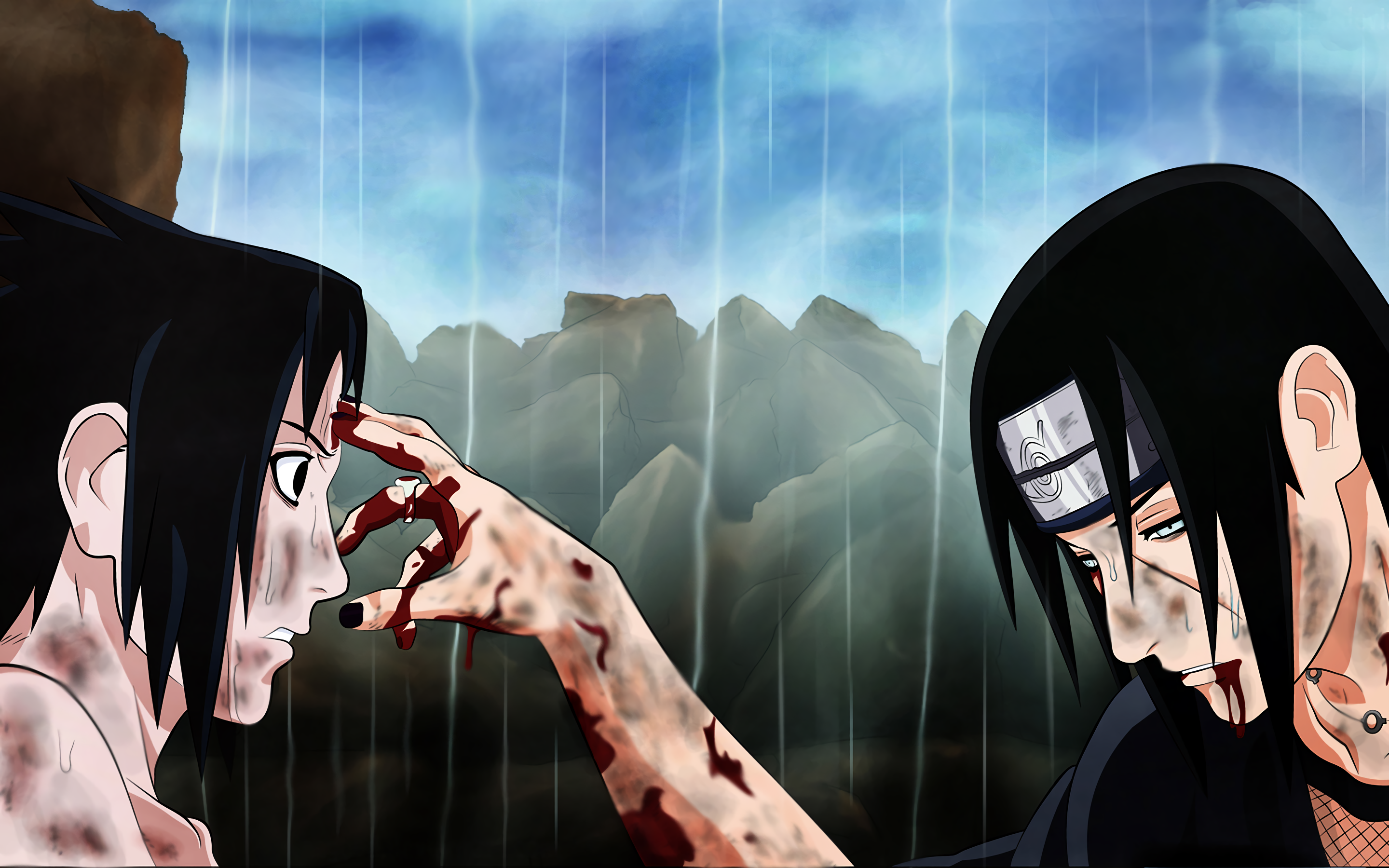 Hd Wallpaper - Sasuke And Itachi Wallpaper Hd , HD Wallpaper & Backgrounds