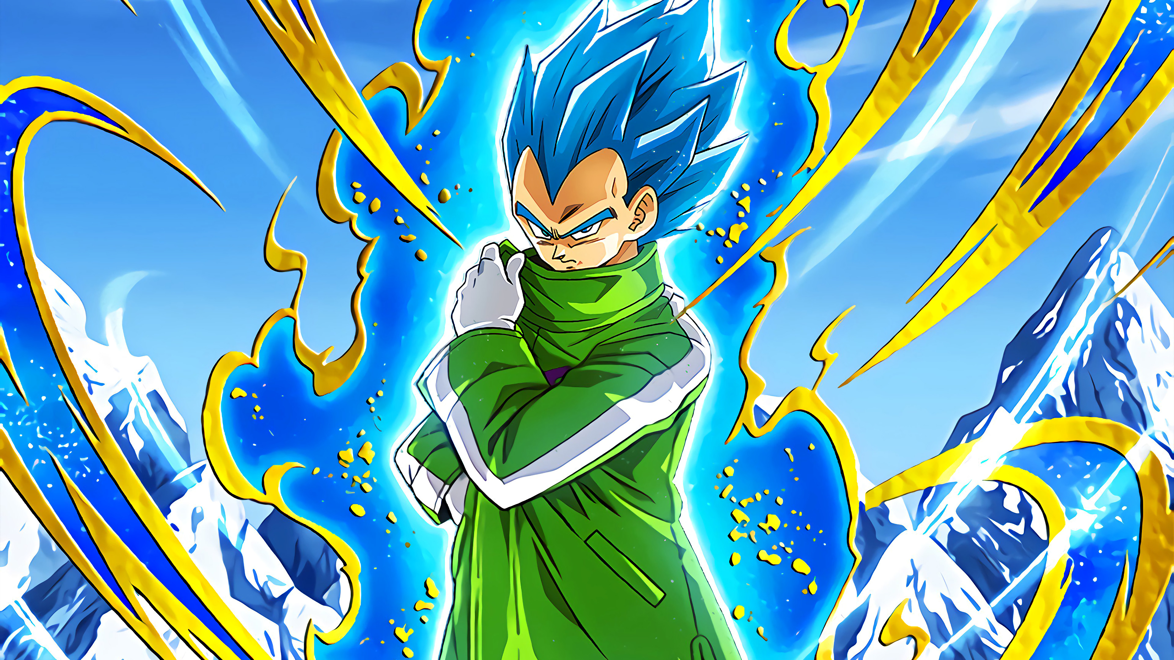 Vegeta Super Saiyan Blue Dragon Ball Super , HD Wallpaper & Backgrounds