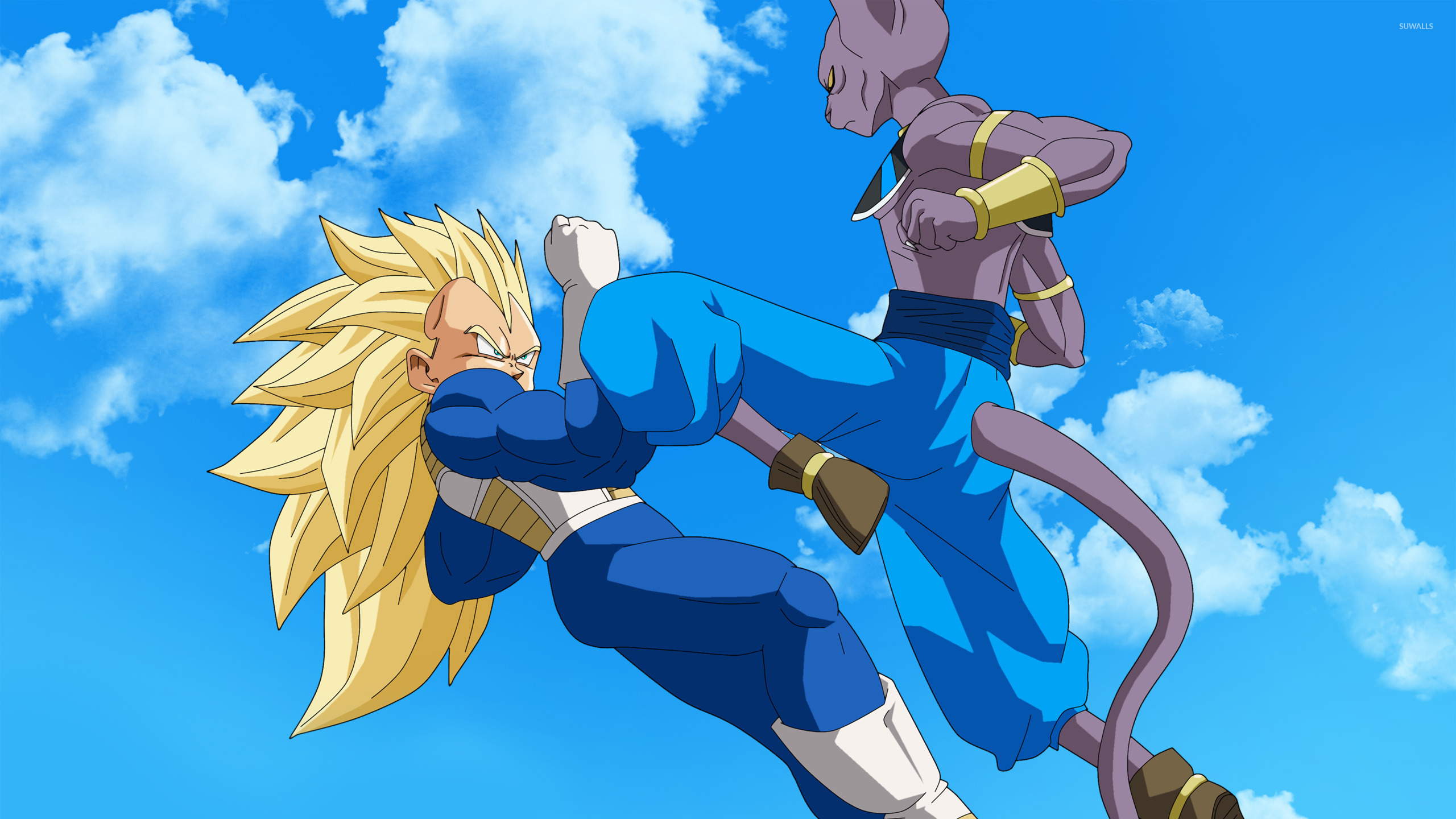 Bills And Vegeta - Dragon Ball Z Battle Of Gods 4k , HD Wallpaper & Backgrounds