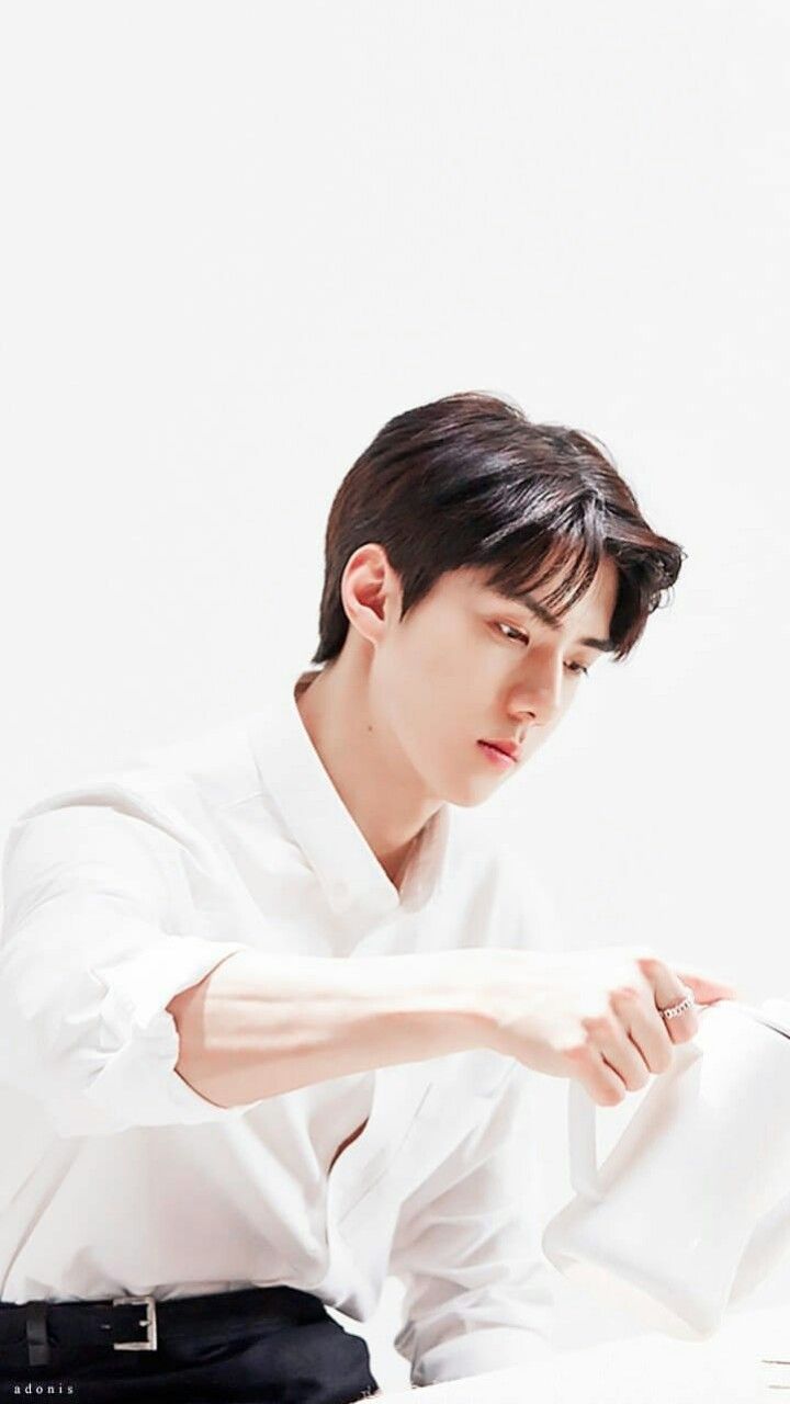 Sehun White , HD Wallpaper & Backgrounds