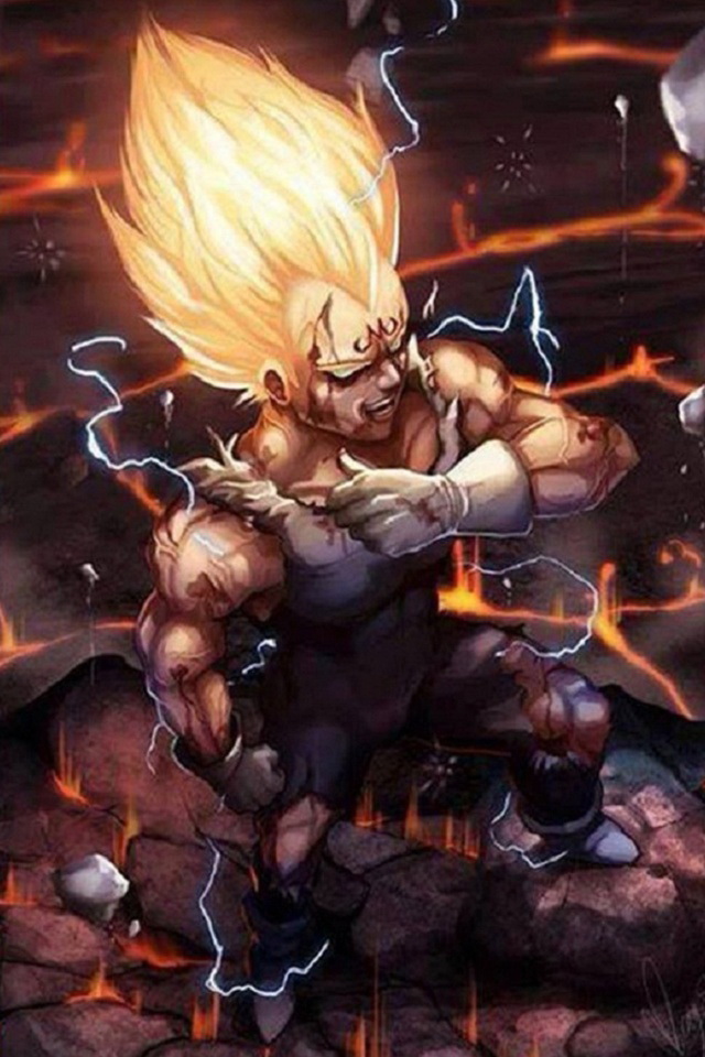 Vegeta Dragon Ball - Vegeta Iphone Wallpaper Hd , HD Wallpaper & Backgrounds