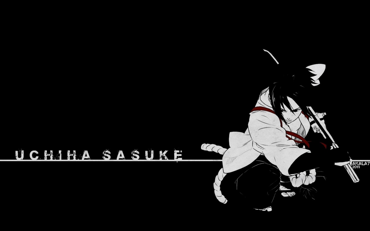 Wallpaper Uchiha Sasuke, Naruto, Art - Uchiha Sasuke Art , HD Wallpaper & Backgrounds