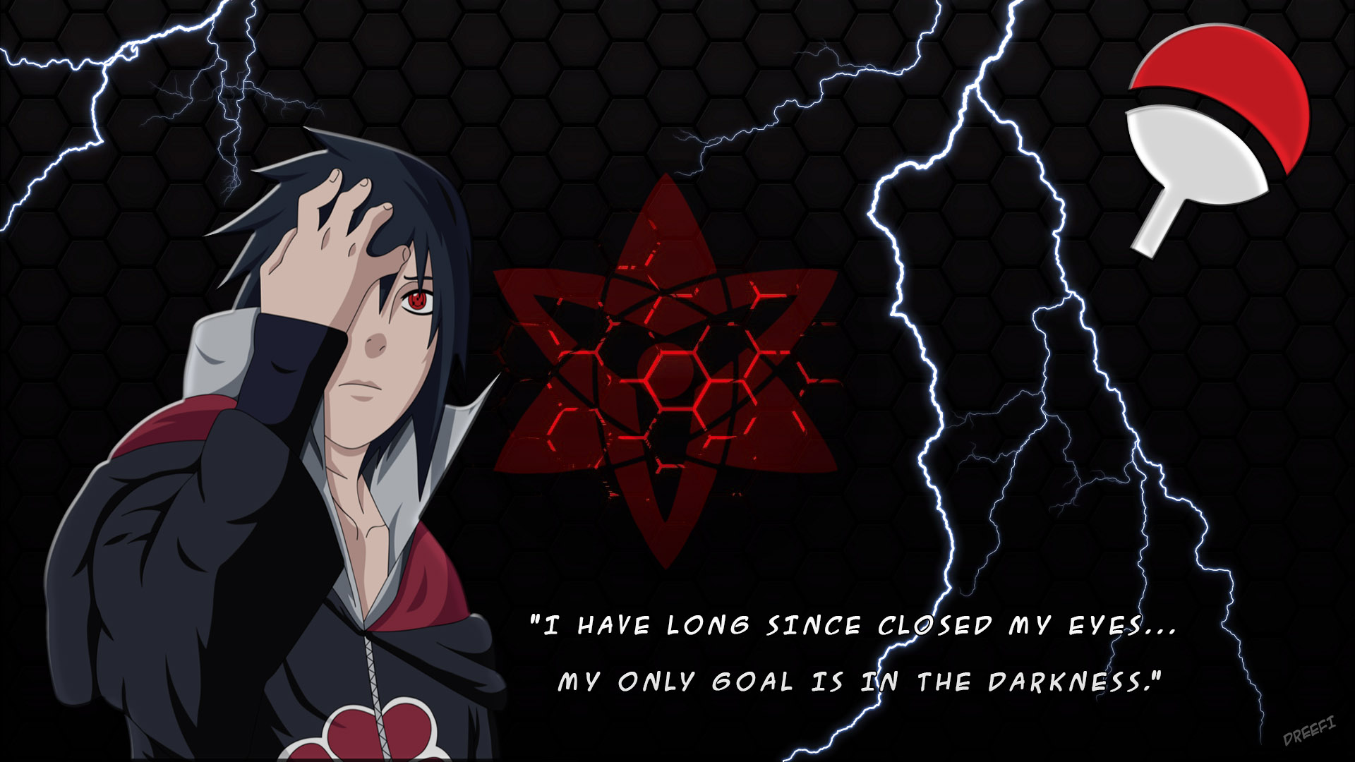 Uchiha Sasuke Wallpaper - Itachi Uchiha Wallpaper 1920x1080 Quotes , HD Wallpaper & Backgrounds