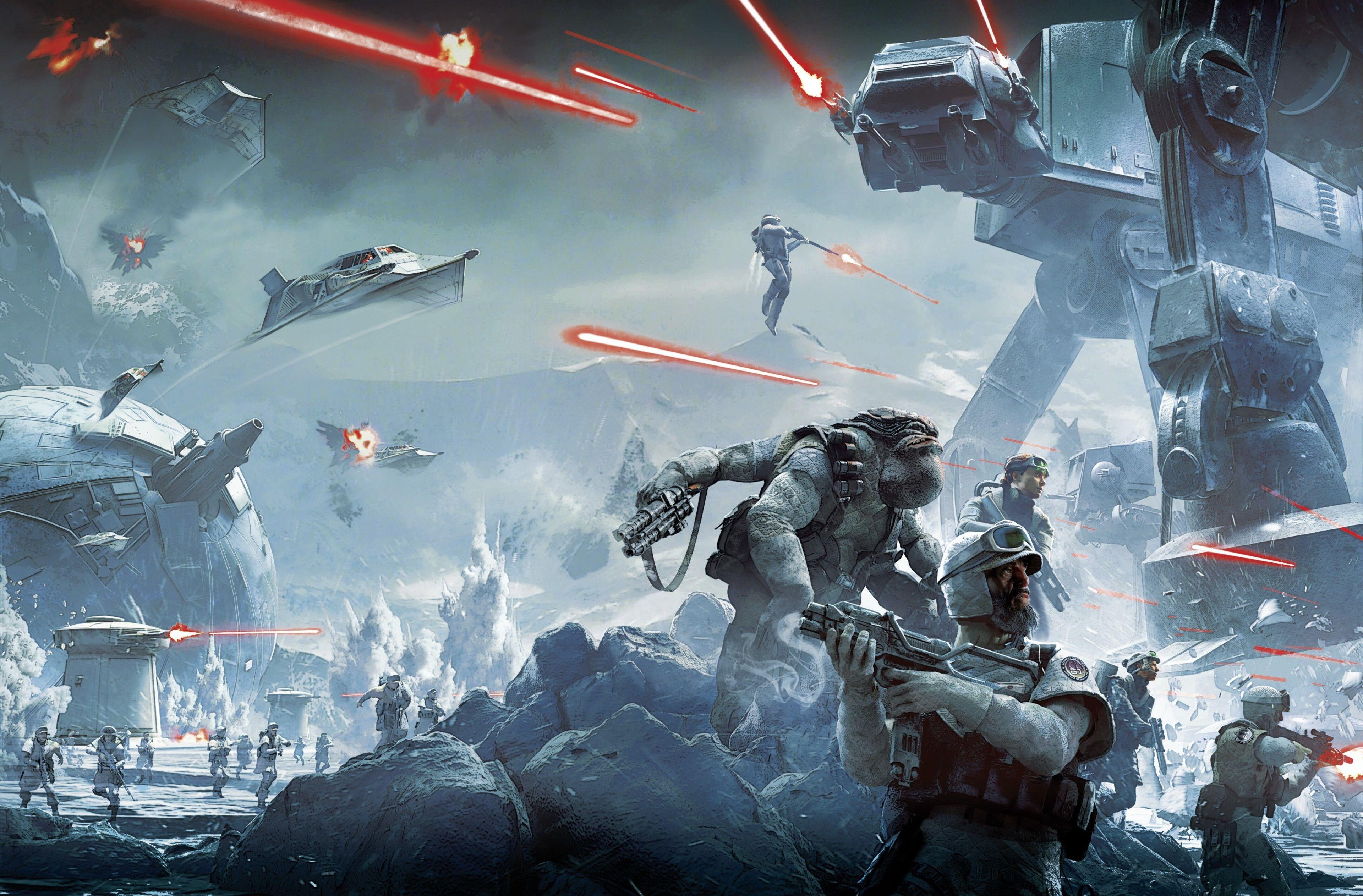 Star - Star Wars Battlefront , HD Wallpaper & Backgrounds