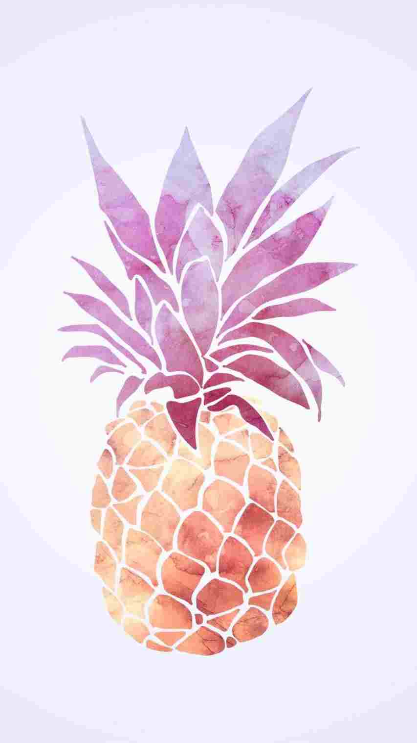 Rose Gold Pineapple Iphone , HD Wallpaper & Backgrounds