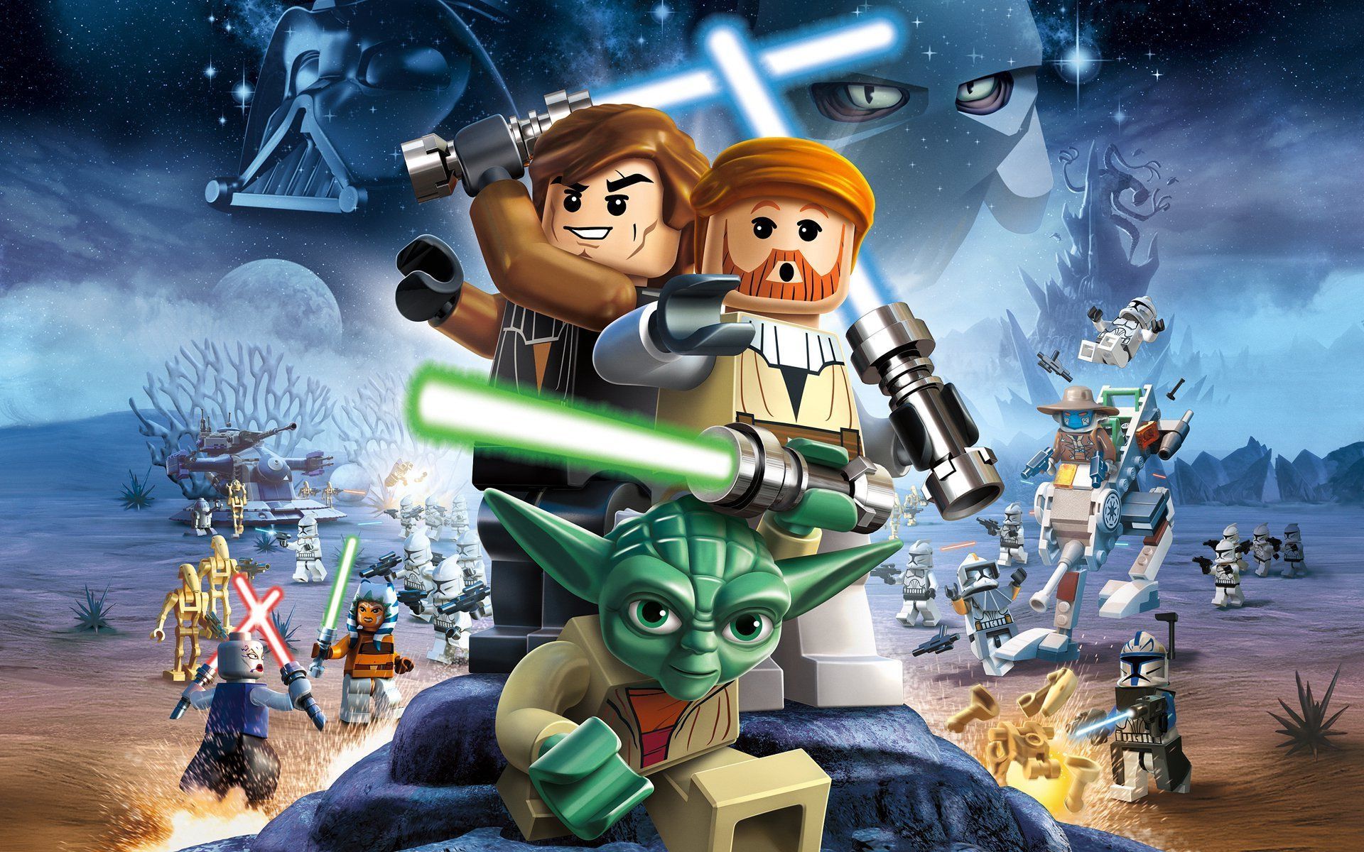 Lego Star Wars Wallpaper - Star Wars Lego Imagenes , HD Wallpaper & Backgrounds