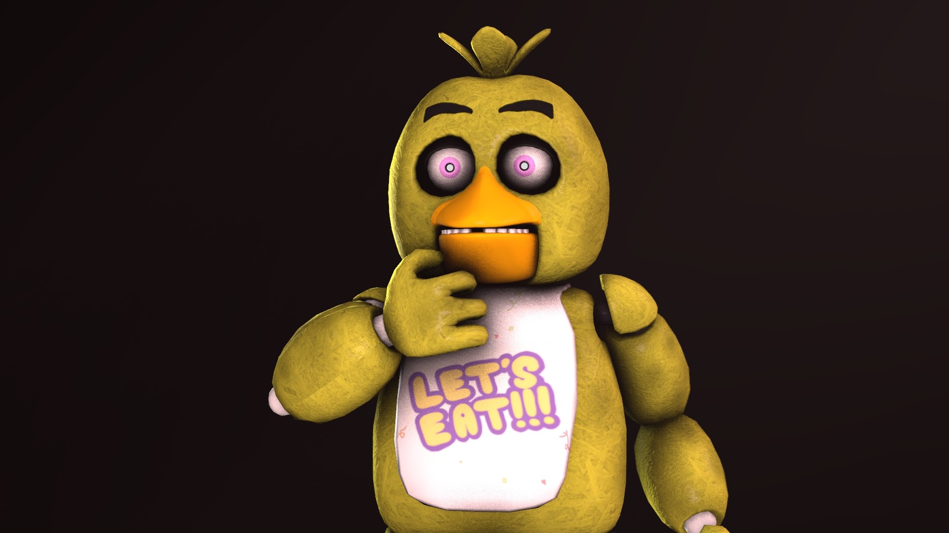 Toy - Five Nights At Freddy's Chica Pokemon , HD Wallpaper & Backgrounds