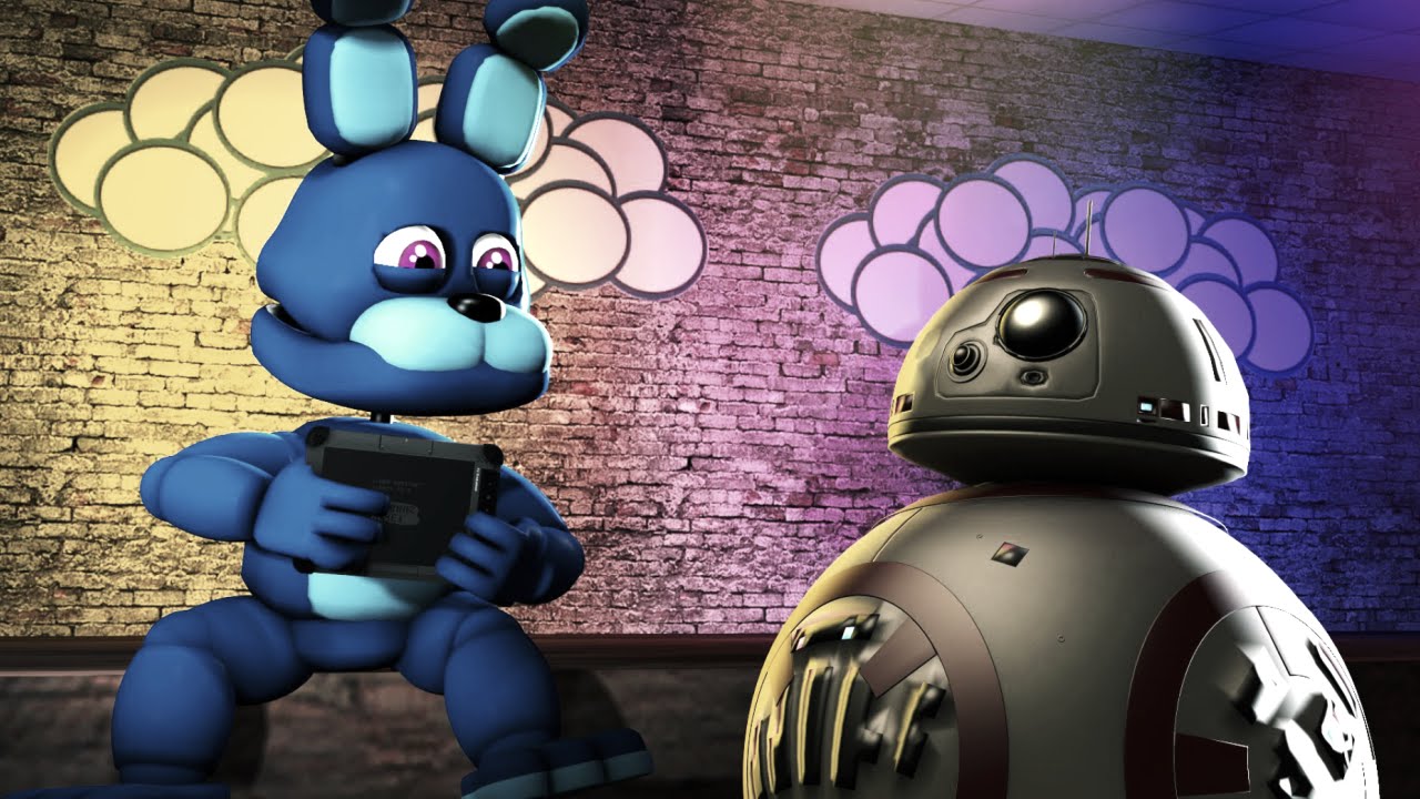 Star Wars In Five Nights At Freddys Fnaf World Sfm - Fnaf In Star Wars , HD Wallpaper & Backgrounds