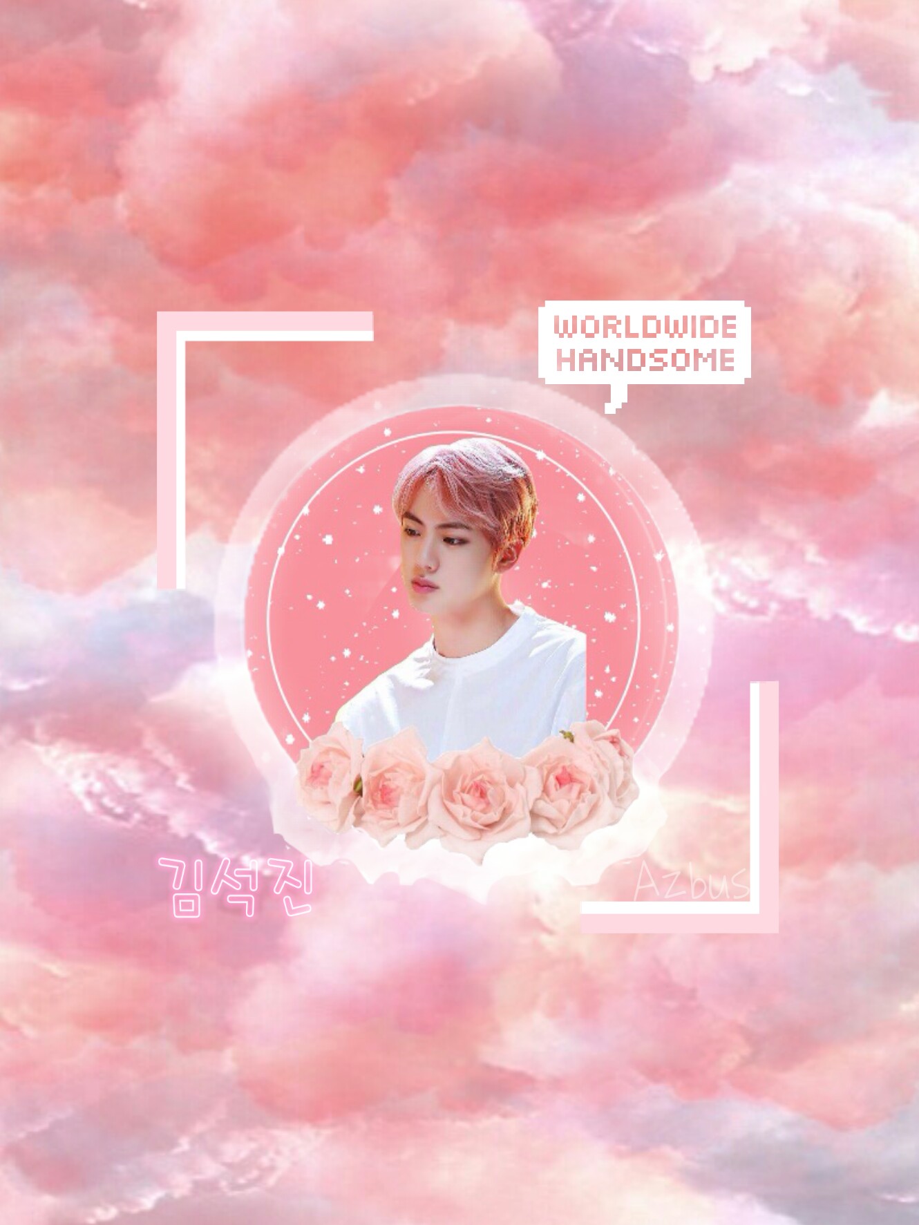 #bts #jin #kpop #hbd #kpopwallpaper #wallpaper #aesthetic - Aesthetic Kpop Wallpaper Bts , HD Wallpaper & Backgrounds