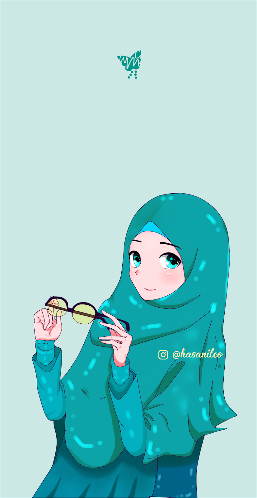 After That You Can Download This Wallpaper For Free - Download Gambar Kartun Muslimah , HD Wallpaper & Backgrounds