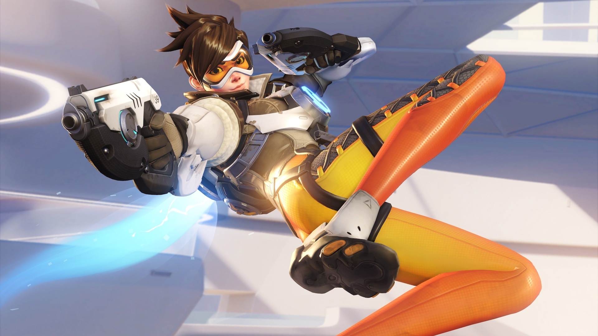 Overwatch Wallpaper Tracer , HD Wallpaper & Backgrounds