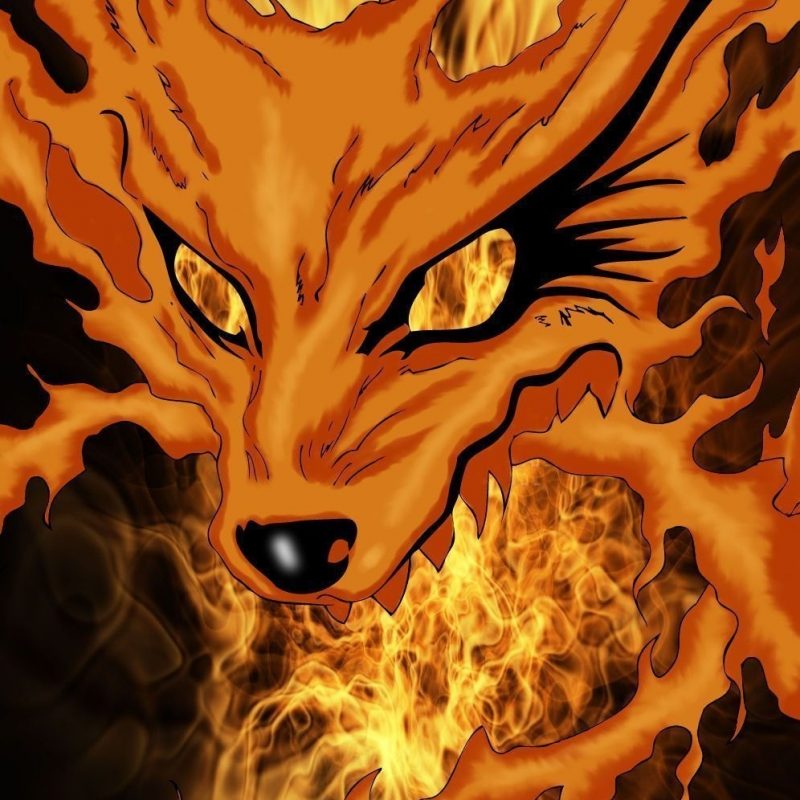 10 Top Wallpaper Naruto Keren Untuk Android Full Hd - Naruto Nine Tails Fox , HD Wallpaper & Backgrounds