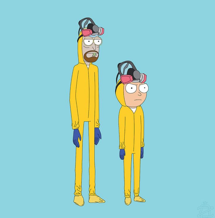 Rick And Morty Wallpaper Iphone - Rick And Morty Breaking Bad , HD Wallpaper & Backgrounds