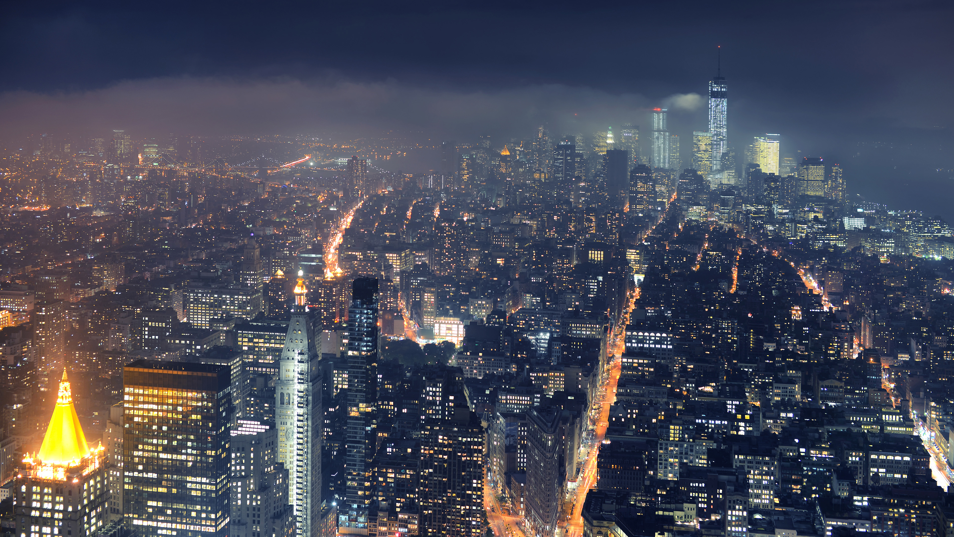 Hd Resolution - Night City Wallpaper 4k (#85371) - HD Wallpaper