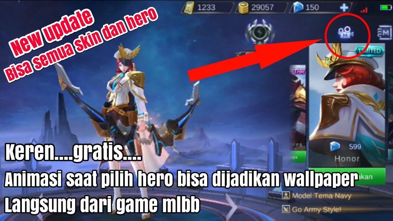 Bikin Wallpaper Animasi Semua Hero & Skin Mlbb Langsung - Pc Game , HD Wallpaper & Backgrounds