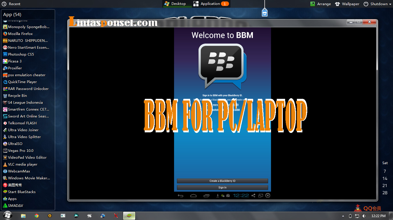 Aplikasi Wallpaper Bbm - Blackberry Messenger , HD Wallpaper & Backgrounds