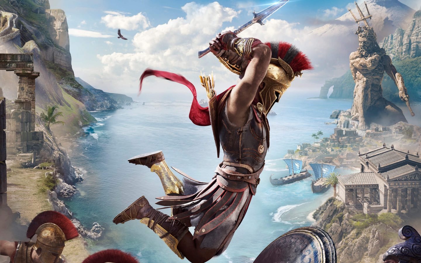 Odyssey Yasuo Wallpaper Hd Resolution, Great Wallpaper - Assassin's Creed Odyssey Ps4 , HD Wallpaper & Backgrounds