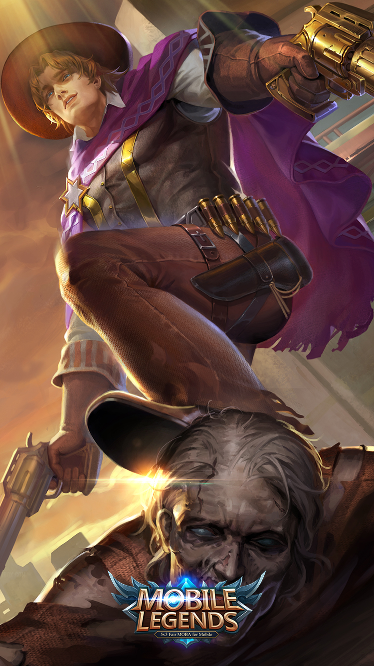 Best Mobile Legends Iphone Wallpapers - Mobile Legends Clint Hd , HD Wallpaper & Backgrounds