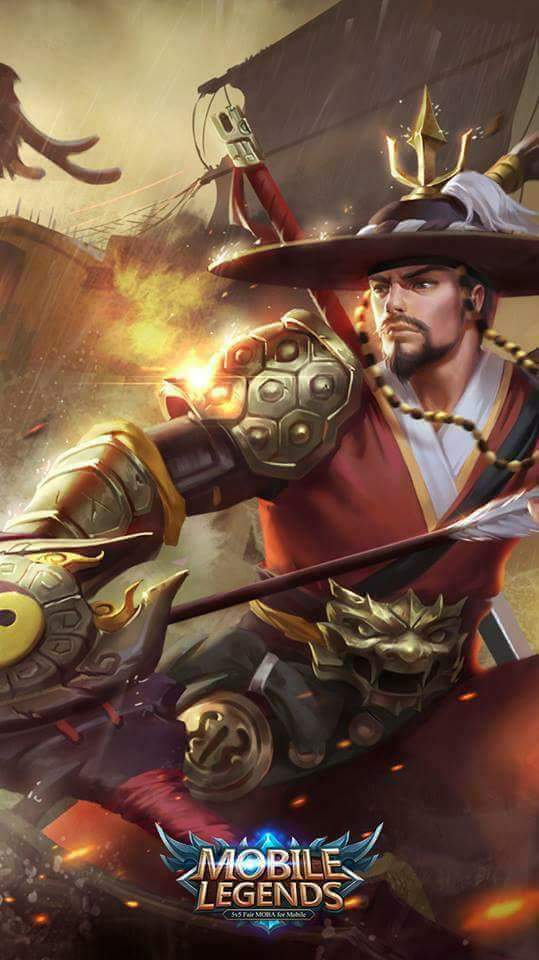 Yi Sun Shin Mobile Legends , HD Wallpaper & Backgrounds