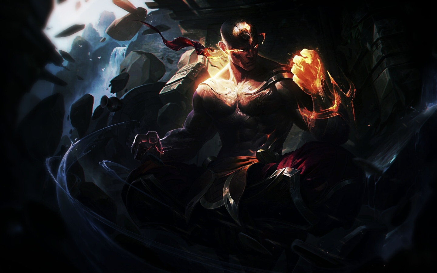 Lol Yasuo And Zed Wallpaper Widescreen, Best Wallpaper - God Fist Lee Sin , HD Wallpaper & Backgrounds