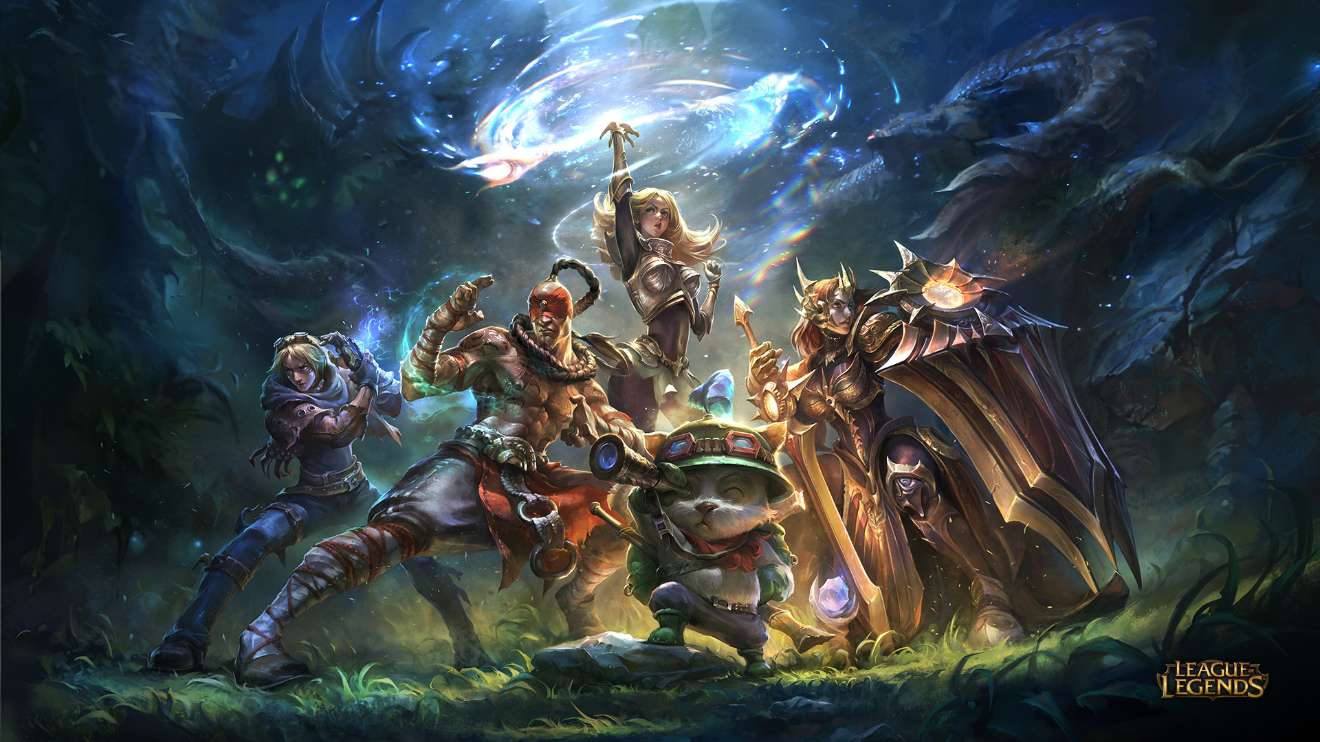 Team Builder Â - League Of Legends 1080 , HD Wallpaper & Backgrounds