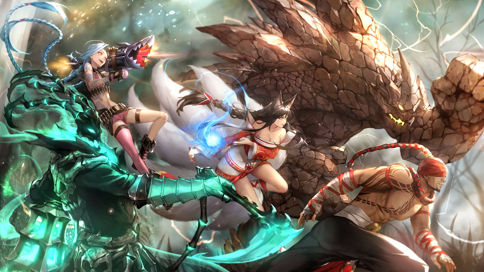 League Of Legends 1080p , HD Wallpaper & Backgrounds