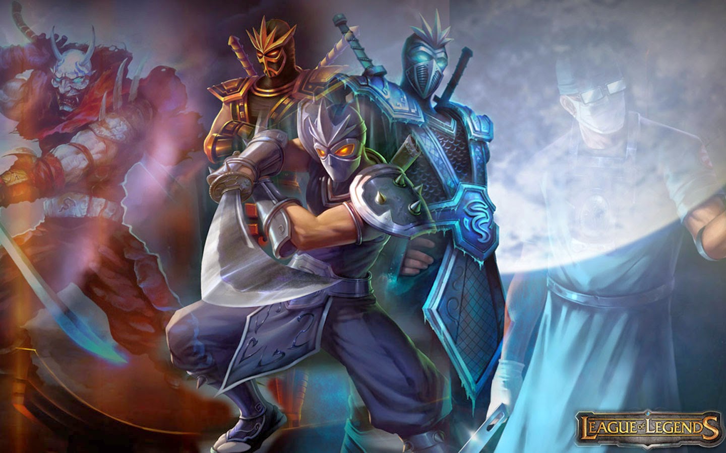 Lol Yasuo And Zed Wallpaper Hd Resolution, Best Wallpaper - Shen Skins De League Of Legends , HD Wallpaper & Backgrounds